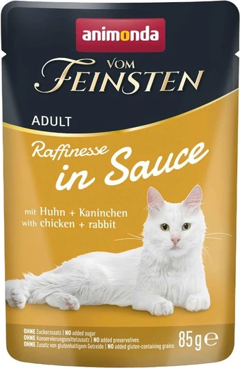 ANIMONDA VF Raffinesse in Sauce with chicken+rabbit 85g