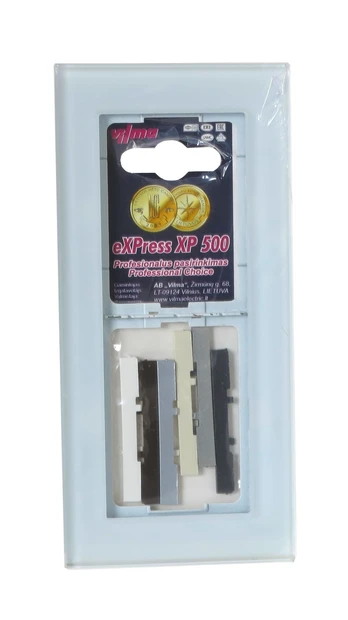 Dvivietis rėmelis Vilma XP500, baltas stiklas