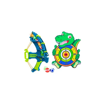Lean Toys Velcro Balls Target Dragon Bow Gun