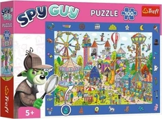 Puzzle 100 elementów Obserwacyjne Spy Guy Wesołe miasteczko