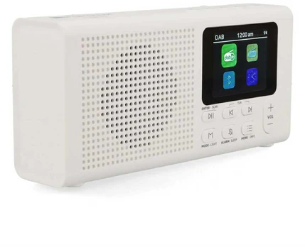 Radio DAB+/DAB/FM/BT OPTICUM Raudonas TON5 - balta