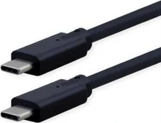 Roline USB-C – USB-C USB laidas, 1,5 m juodas (11.02.9077)