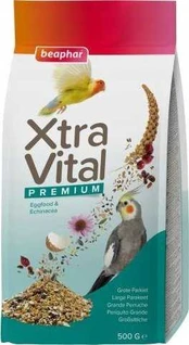 Beaphar BEAPHAR - XTRA VITAL 500g didelėms papūgoms SUCHY POKARM /6