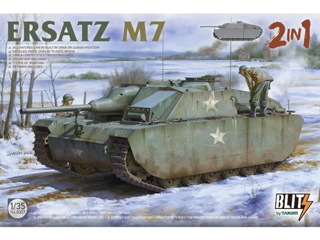 Takom - atsarginė dalis M7 2 in 1, 1/35, 8007