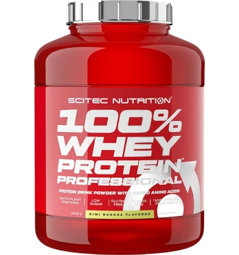 Scitec 100% Whey Protein Professional, Kiwi-Banana, 1816 g