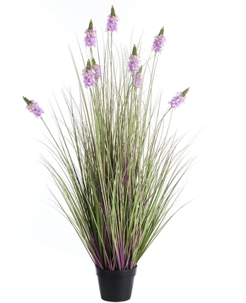 Beliani Dirbtinis augalas LAVENDARIUM 120 cm purpurinis