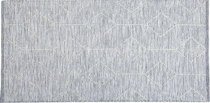 Beliani Dywan 80 x 150 cm szaro-smėlio spalva EDREMIT