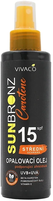 Vivaco Sun Bronz Sunbathing Oil SPF15 150ml