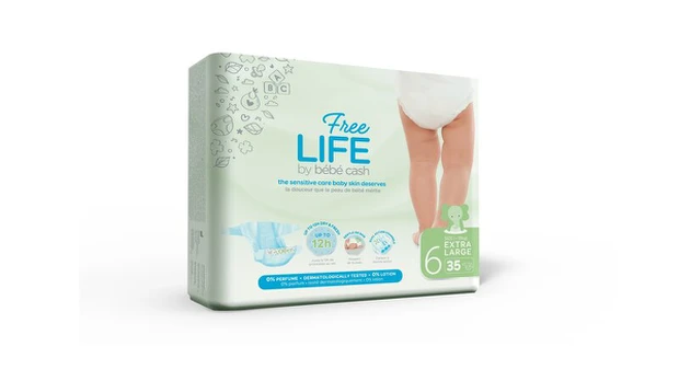 Sauskelnės kūdikiams Free life, 36 vnt.