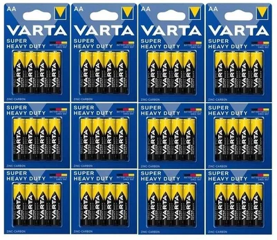 Elementai Varta Super Heavy Duty AA, 48 vnt