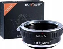 Kf Concept Kf Adapteris K&f Do Sony E Nex Na Canon Eos Ef Kf06.069 kaina