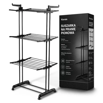 Skalbinių džiovyklė prie balkono, vertikali, 1 vnt.