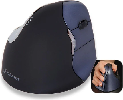 Pelė Evoluent Vertical Mouse4 WL Right hand (500792)