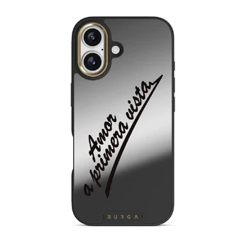 Amor - iPhone 17 Case, Elite Mirror Dark (MagSafe) / Gold