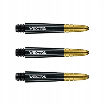 Winmau Vecta Short Black Gold shaftai