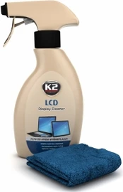 Valymo priemonė K2, LCD displėjams, 250 ml, plius mikro šluostė