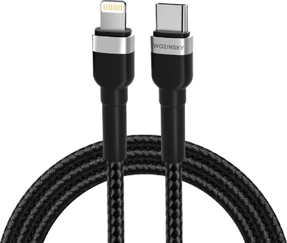 Wozinsky WNBCL2 Lightning | USB-C PD 30W cable 2 m - juodas