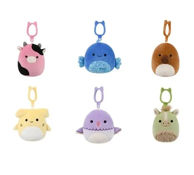 SQUISHMALLOWS W25 Prisegamas pliušinis žaislas, 8 cm