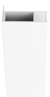 Reguliuojamas profilis Ravak Chrome CNPS Pro CPS White, 195 cm