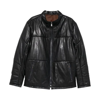 Odinė striukė vyrams, D.Blue, Leather jacket