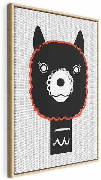 Artgeist Paveikslas - Decorative Alpaca (1 Part) Vertical