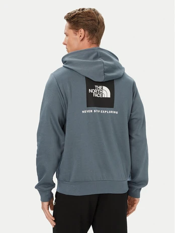 The North Face Džemperis Evolution Box Nse NF0A8CWP Pilka Regular Fit