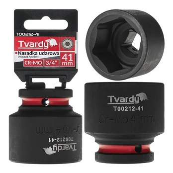 Tvardy Nasadka smūginis 3/4" 6-kąt 41mm CR-MO (4/16)