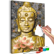 Artgeist Tapybos pagal skaičius rinkinys - Golden Statue kaina