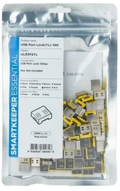 Klaviatūra Smart Keeper SmartKeeper Basic "USB-A Port" Blocker gelb 100 Stk.