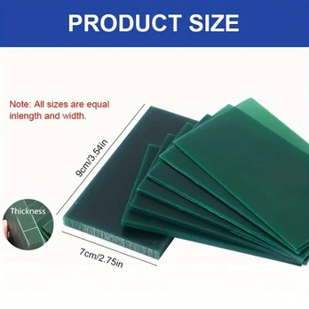 Papuošalų vaško lakštas, Wax sheet thickness 3mm