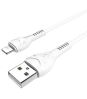 Baltas USB-A - Lightning 2.4A 100cm laidas "Hoco X37 Cool Power"