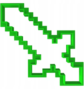 Formelė sausainiams Minecraft Sword 1 10cm