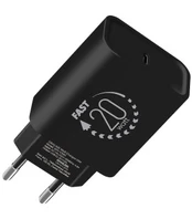 OBAL:ME sieninis įkroviklis USB-C 20W juodas