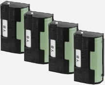 SENNHEISER BA 2015 BATTERY PACK 4 PCS SET