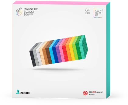 Magnetiniai blokeliai dizaino serija Pixio-800