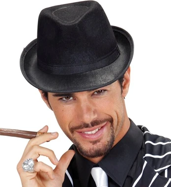 BLACK FEDORA HATS felt