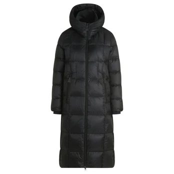 Pūkinis paltas moterims, Juoda, Down Jacket