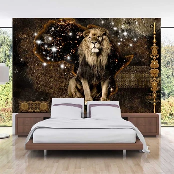 Artgeist Fototapetas - Golden Lion