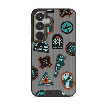 Basecamp - Samsung Galaxy S25 Case, Elite Dark (Magnetic) / Gold