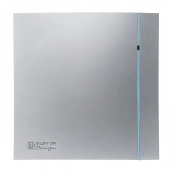 Ventiliatorius SILENT-200 CHZ SILVER DESIGN - 3C 5210606000 | SI010026