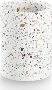 Puodelis na szczoteczki TERRAZZO, Ø 8,2 cm kaina