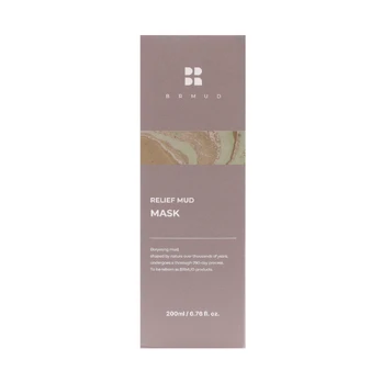 BRMUD RELIEF MUD veido kaukė, 200 ml