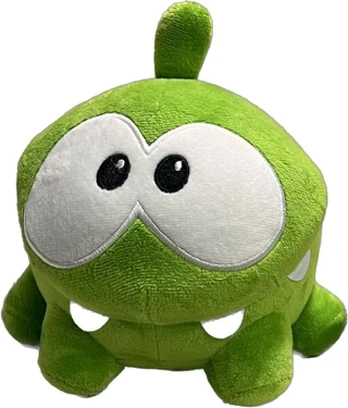 Om Nom Minkštas Žaislas 20cm - Zeptolab Kolekcinis Monstras Vaikams