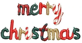 _Nowe Balon foliowy Merry Christmas mix 98398