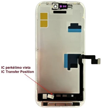 Ekranas skirtas iPhone 16 Pro, LTPO Soft OLED, 120Hz