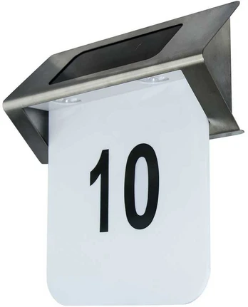 Ideus/Strühm LED namo numerio lemputė HOMER 0,12 W SOLAR