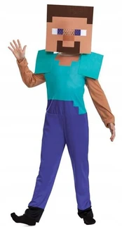 Vaikų kostiumas Minecraft Steve, Dydis S