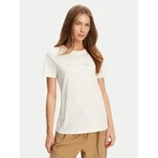 Tommy Hilfiger Marškinėliai Script WW0WW47210 Écru Regular Fit