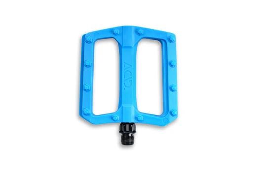 Pedalas Cube Acid Flat C3-ZP, plastikas, mėlyna, 2 vnt.