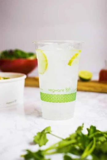 Vegware Pla puodeliai su spauda, 570 ml, 96 mm, 50 vnt.